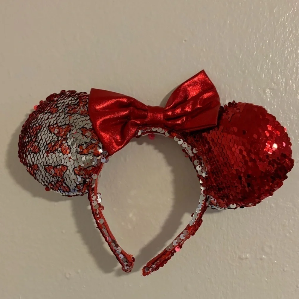 Disney Minnie Mouse Ears Sequined Headband